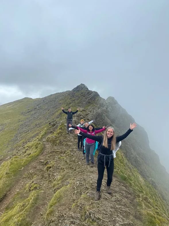 Helvellyn via Striding Edge – Guided Hikes in the Lake District