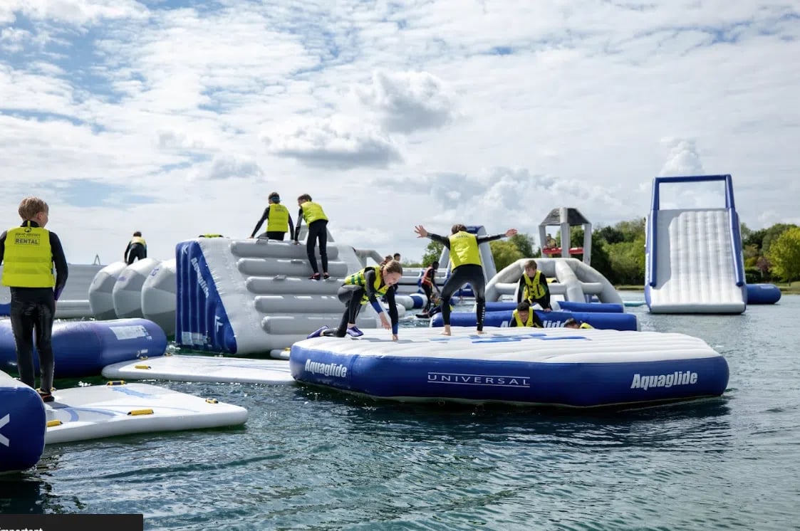 Aqua Park Adventure in St Osyth, Essex