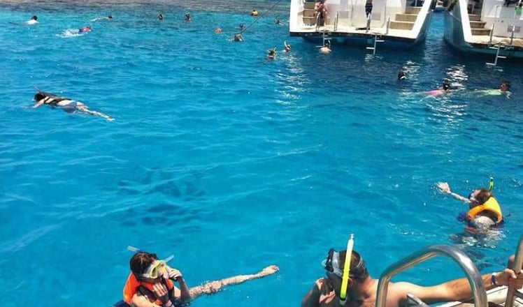 Ras Mohamed National Park and White Island Snorkelling Boat Trip