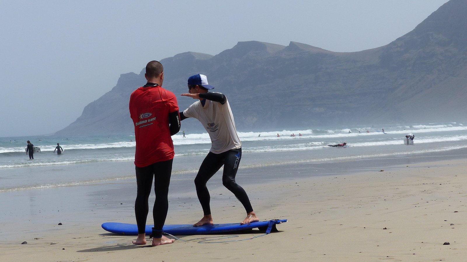 Beginner Surf Lessons in Famara, Lanzarote