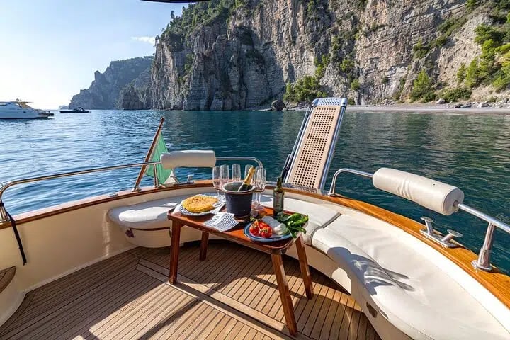 Private Tour Capri and Positano from Sorrento (Gozzo Apreamare 10)