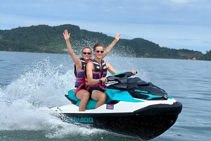 Langkawi Adrenaline Rush: Parasailing and Jet Ski Combo
