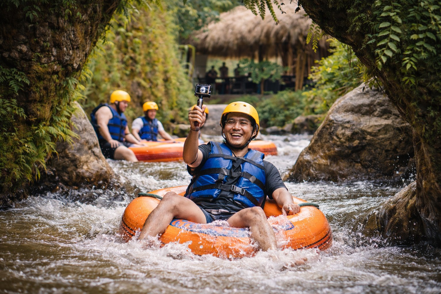 Ubud Cave Tubing Adventure with Guide and Lunch