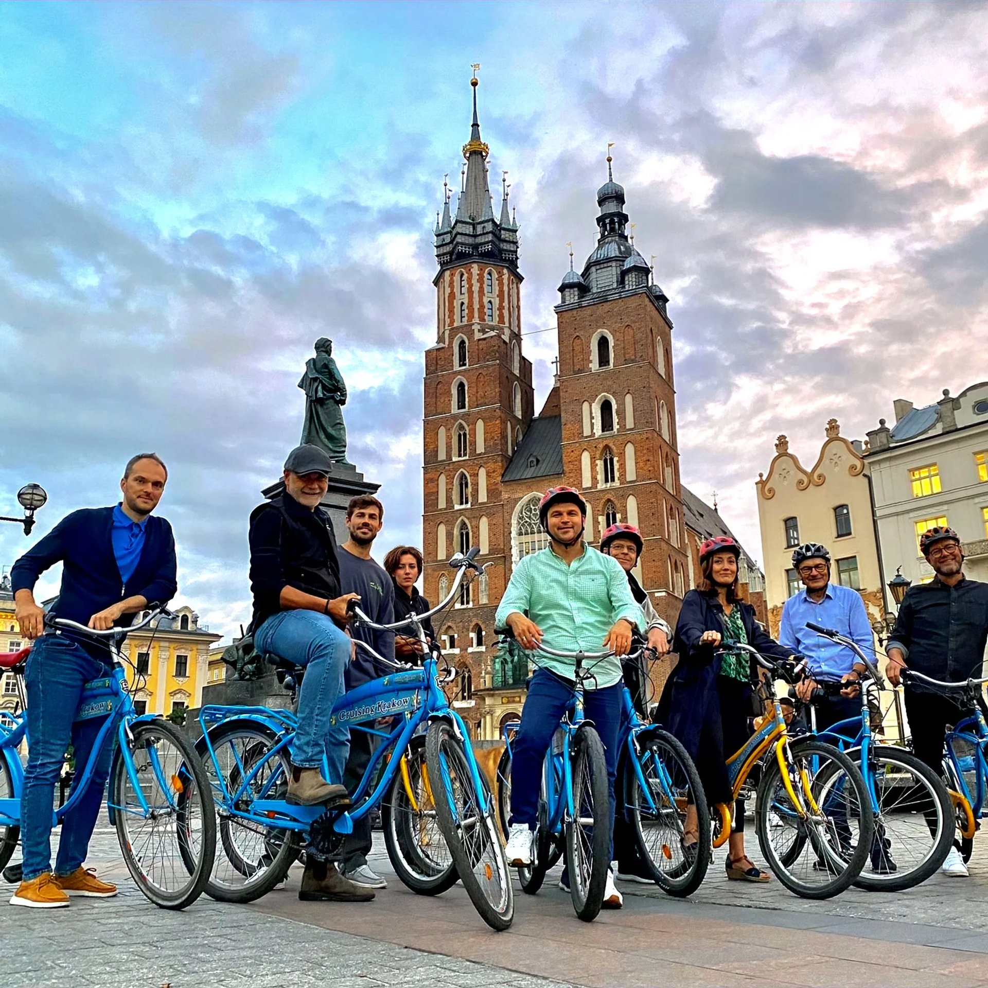 Krakow City Bike Tour in Krakow
