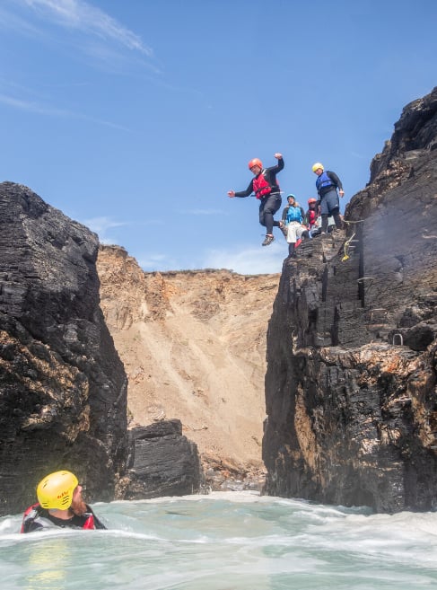 Coasteering Adventure in West Cornwall
