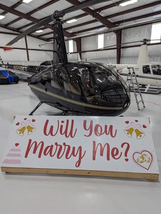 Proposal Helicopter Flight and Reception Package, listing photo