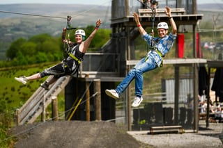 ‘Tower Flyer’ Seated Zip Line in Aberdare, listing photo
