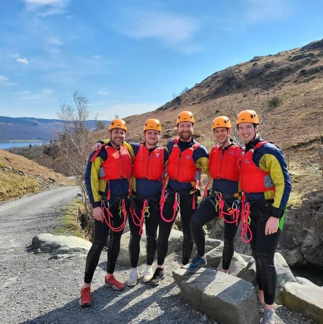 Canyoning the Coppermines in Coniston