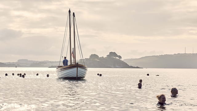 Sail and Wild Swim in Plymouth Sound