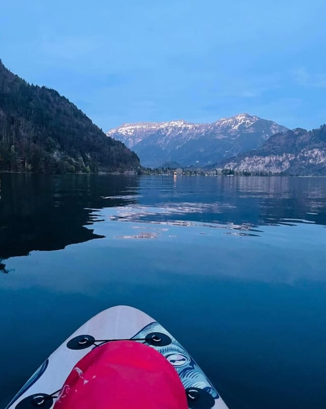 4-Night Paddleboarding, Rafting & Hiking Trip in Switzerland