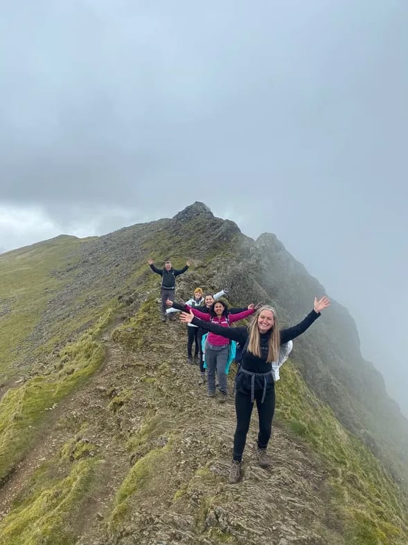Helvellyn via Striding Edge – Guided Hikes in the Lake District