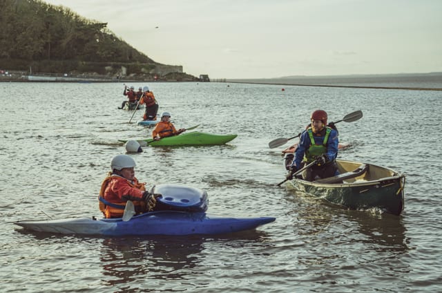 Paddle Safer Skills Course in North Somerset, Hewish