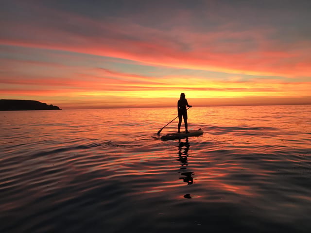 Clase introductoria de paddle surf en Padstow