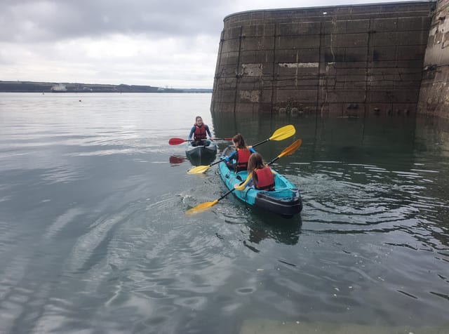 Tandem Kayak Hire at Milford Beach