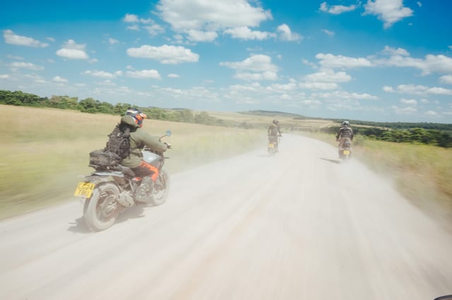 Guided Motorcycle Adventure Ride from Dorking to Alton
