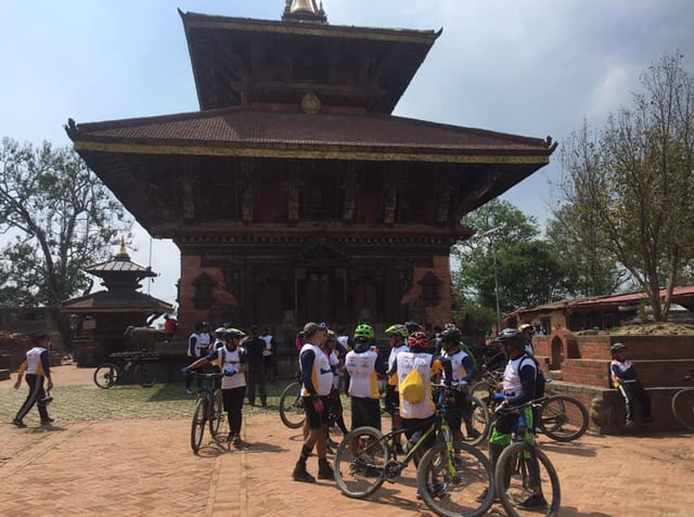 Half-Day Cycling Tour through Kathmandu’s Villages and Lakes