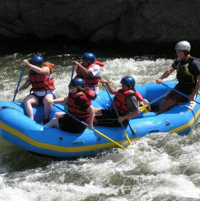White Water Rafting in North Sulawesi, Indonesia