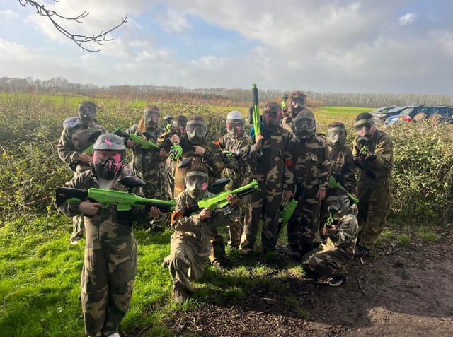 SplatMaster Paintball Session (Ages 8-12) in Littlehampton