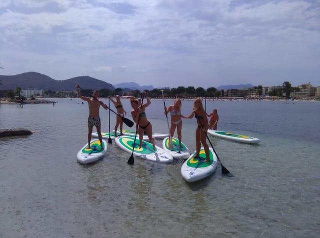 SUP Paddle Course in Puerto de Alcudia, Mallorca