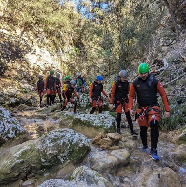 Canyoning in Mallorca: Coanegra Ravine
