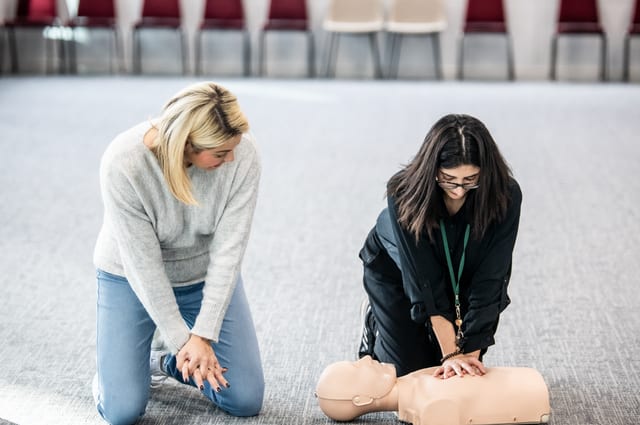 Emergency First Aid at Work Course in Manchester/Stockport