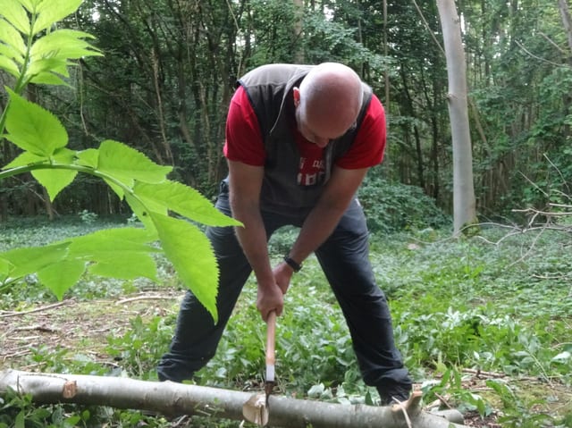 Axe Skills Course in Kent