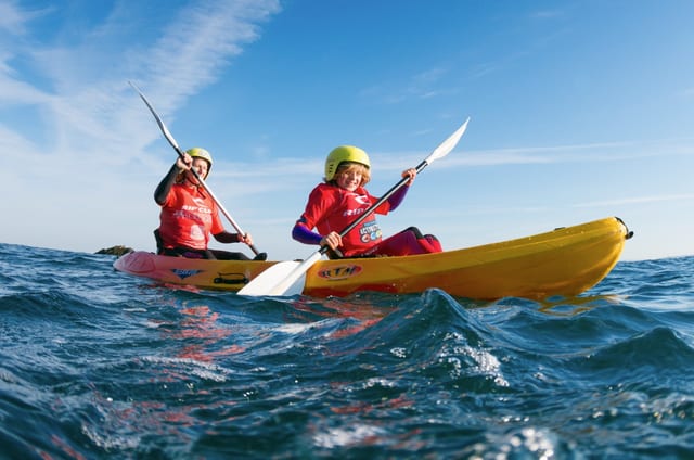 Family Sea Kayak Lesson & Tour in Newquay