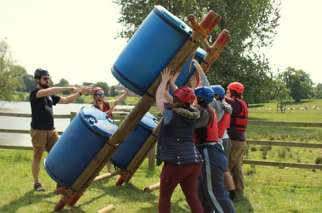 Private Raft Building Sessions in Harrogate