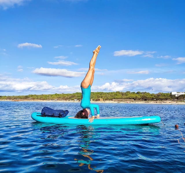 SUP Yoga Sessions in Formentera, Balearic Islands