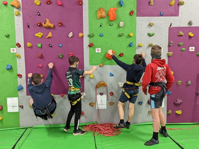 Indoor Climbing and Abseiling Skills Sessions in Devon