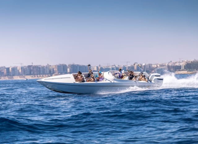 Comino and Blue Lagoon Powerboat Trip from St Julian’s