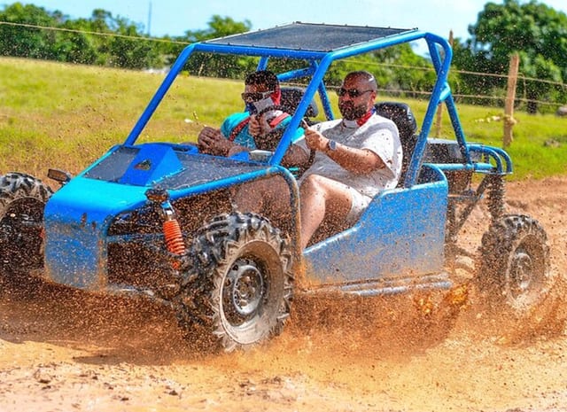 Half-Day Off-Road Buggy Adventure to Cenote and Macao Beach