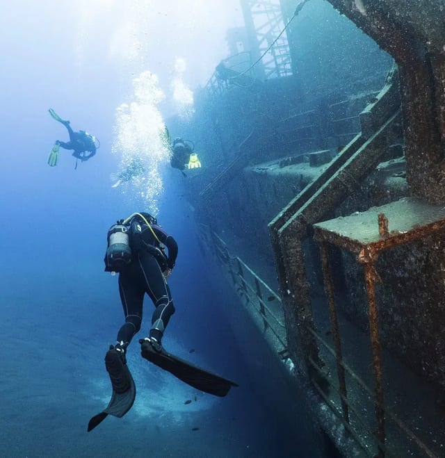Corveta Afonso Cerqueira Wreck Dive (Boat Dive from Funchal)