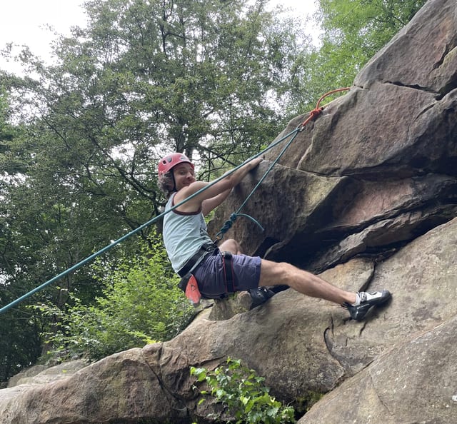 Rock Climbing Adventure at Harrisons Rocks