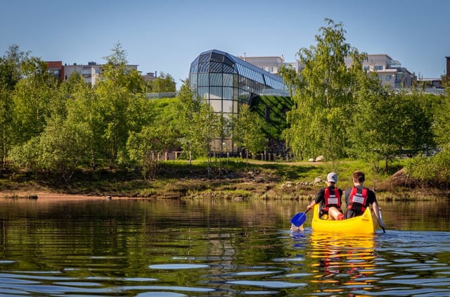 Cultural Canoe Trip around Rovaniemi