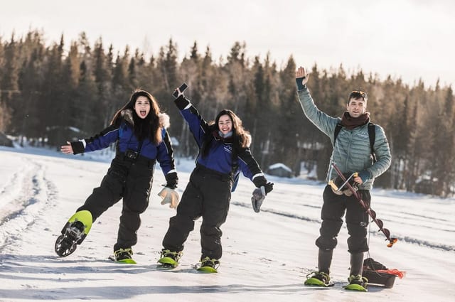 Wilderness Snowshoeing Trip in Rovaniemi