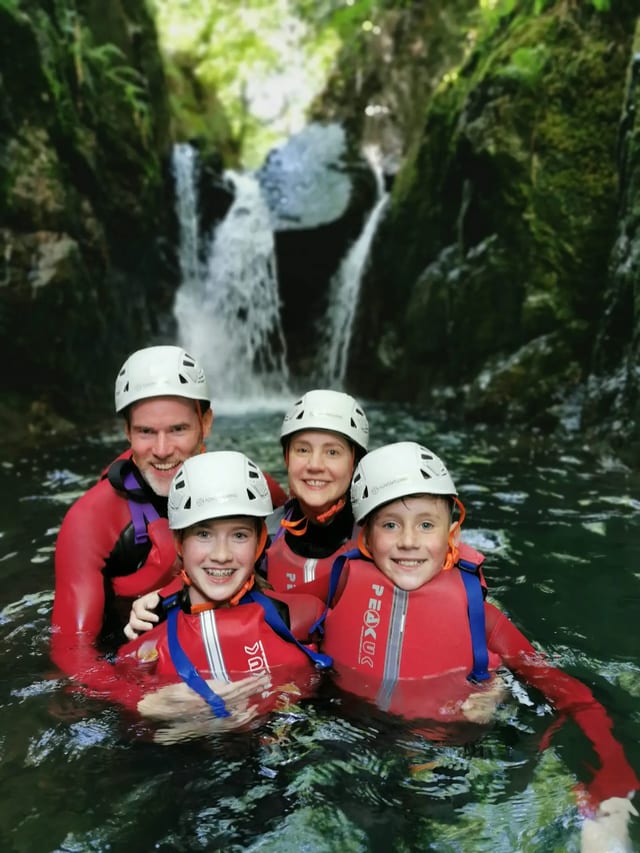 Sticklebarn Ghyll Scrambling Experience for Beginners and Families