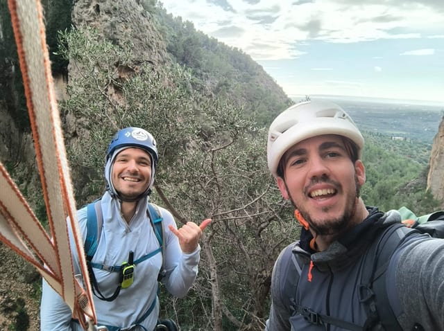 Multi Pitch Climbing Experience in Bunyola, Mallorca