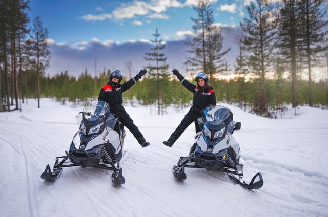 Snowmobile Safari Experience in Rovaniemi