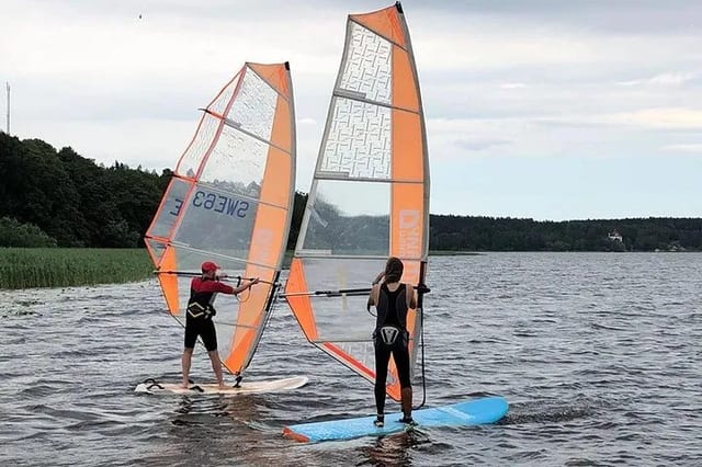 Private Windsurfing Lesson in Stockholm (1:1 Coaching)