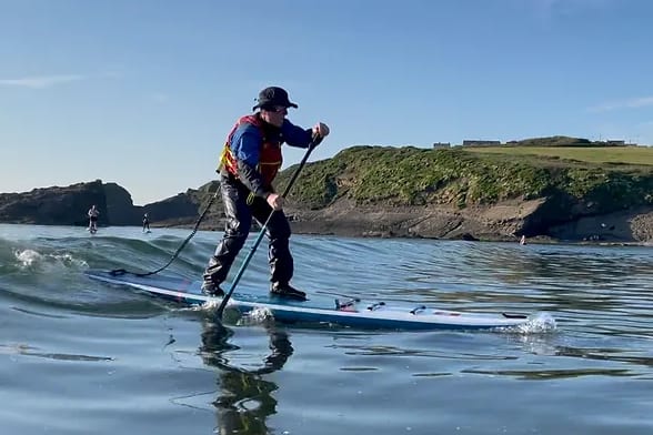 Sea Paddleboarding Improver Course in Pembrokeshire