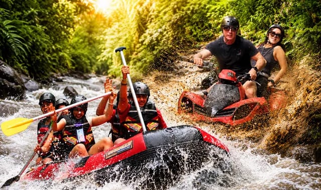 Bali Quad Bike and White Water Rafting Adventure