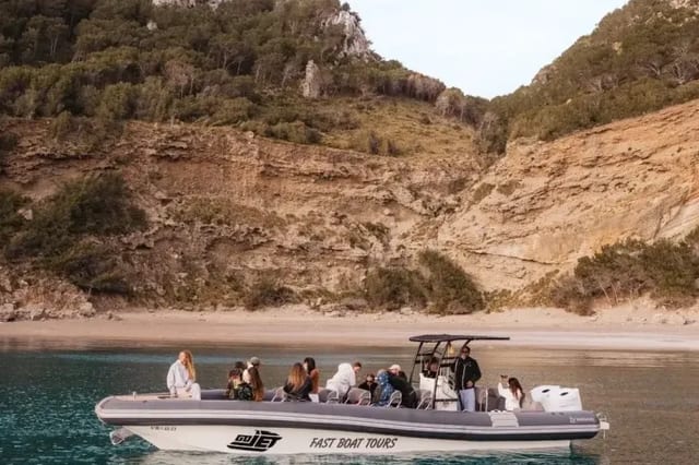 Coll Baix Beach and Cave Jet Ski Tour in Alcudia