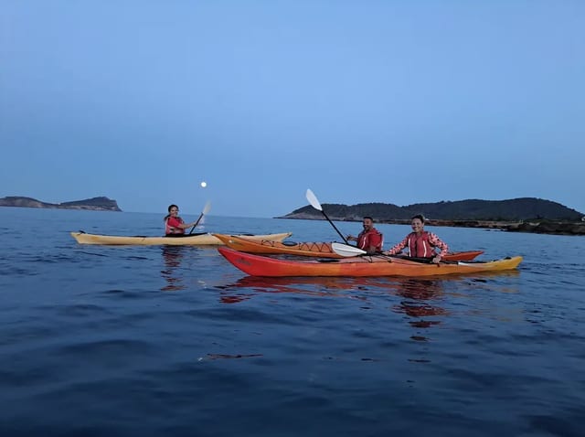Full Moon Kayak Tour in Es Figueral, Ibiza