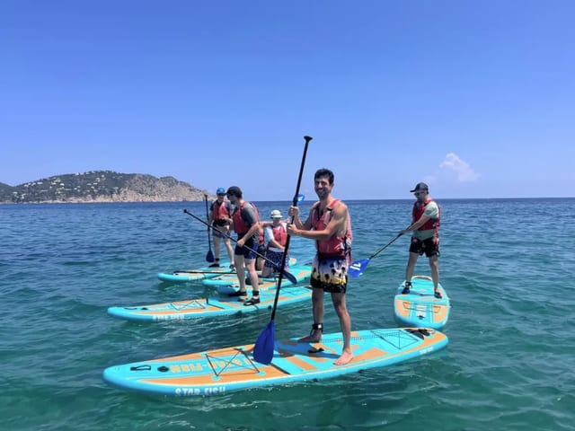 SUP and Snorkel Tour in Es Figueral, Ibiza