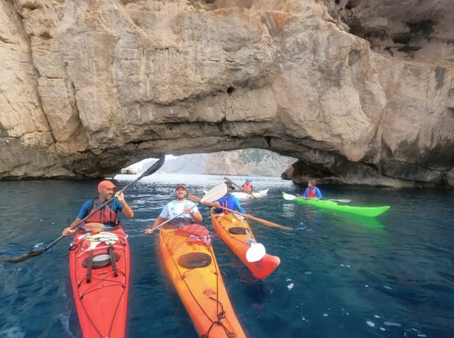 4-Day Half Island Kayak Expedition in Ibiza