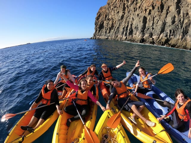 Tenerife Kayak and Turtle Snorkelling Tour