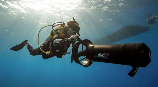 PADI DPV Diver Course in Tenerife