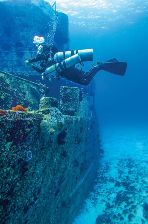 PADI Sidemount Diver Course in Tenerife
