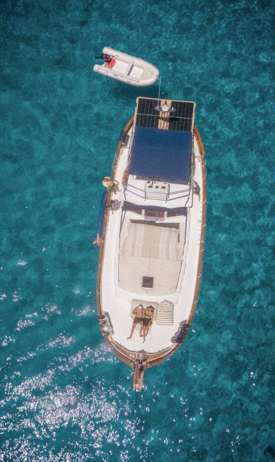 Explore Menorca’s Hidden Coves by Boat: Snorkelling, Paddleboarding & Swimming